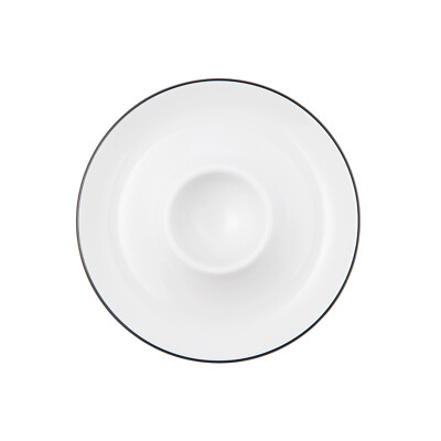 Seltmann Weiden LIDO Black Line 10826 Eierbecher mit Ablage 6 Stück