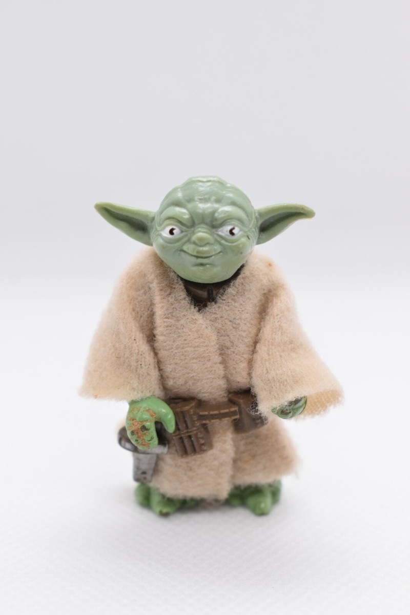 Dark Skin Yoda C8 Incomplete Repro CANE Star Wars ESB