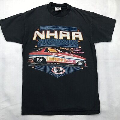 vintage 80s NHRA DRAG RACING FADED T-Shirt SMALL single vintage 80s NHRA DRAG RACING FADED T-Shirt SMALL single