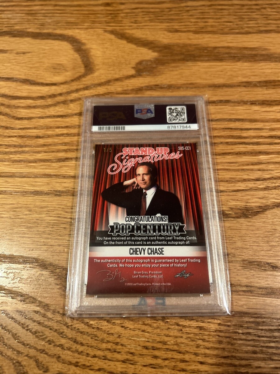 2023 Leaf チェビー・チェイス　スタッズ・スウォッジ 2023 Leaf Pop Century Metal Stand Up Blue Wave #CC1 Chevy