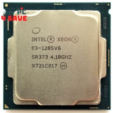 Intel Xeon E3-1285 V6 4.10GHz 4-Core LGA1151 8MB Server CPU Processor SR373 79W