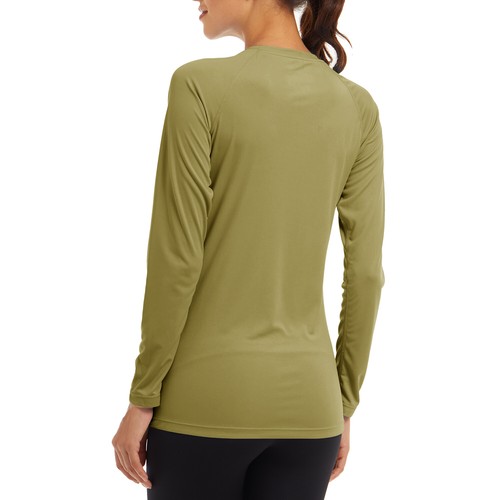 UPF50+ Women's UV Shirts Rash Guard Long Sleeve Outdoor Skin Protection T-Shirts - Picture 123 of 199