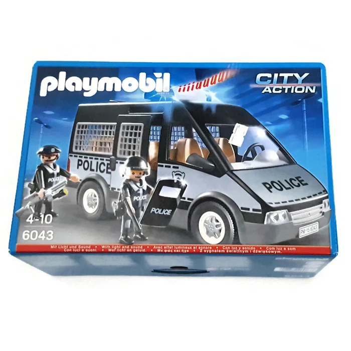 Playmobil Police Van with Lights and Sounds 6043 Furgón de Policía