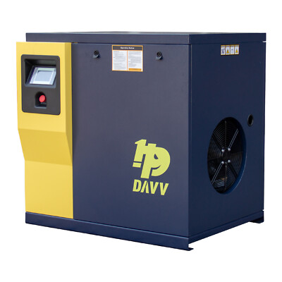 Variable Speed Screw Air Compressor 7.5KW/10HP 230V/3Ph 35CFM 125PSI Heavy Duty