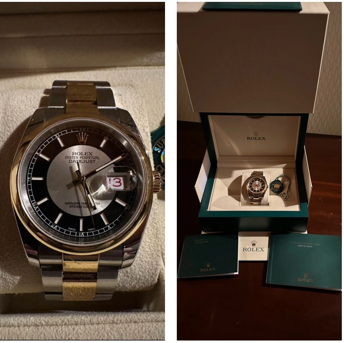 rolex tuxedo dial for sale