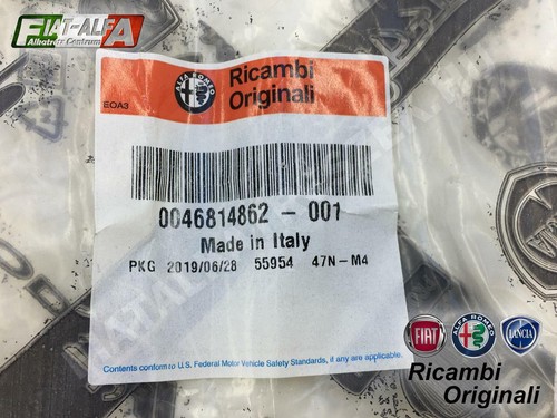 OIL COOLER PIPE 16V 46814862 Alfa Romeo New Original - Picture 5 of 5