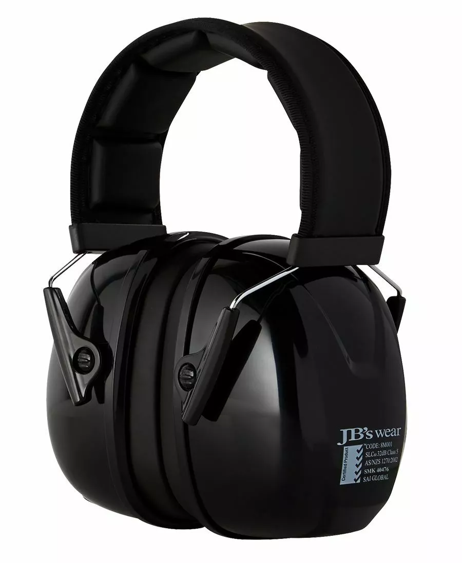 Jb's wear SLC80 32dB Class 5 Performance Supreme headband Ear Muff AS/NZS 1270