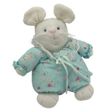 White Mouse Vintage Plush Russ Berrie Squeaks Stuffed Animal