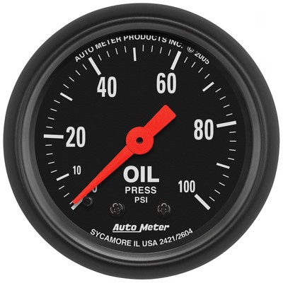 AutoMeter 2604 Z-Serie Mechanische Öldruck Messgerät
