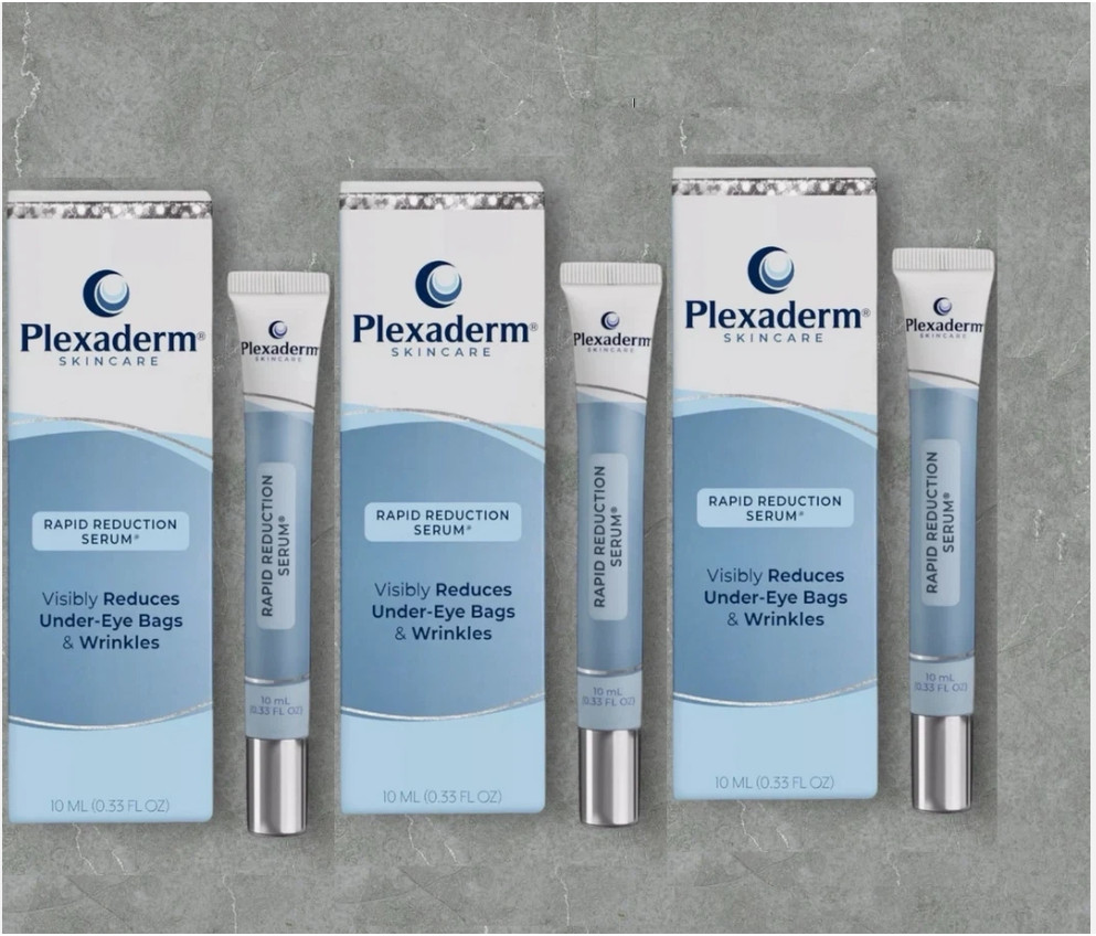 3X Plexaderm Rapid Reduction Eye Serum-Advanced Formula Anti Aging 10ML NEW