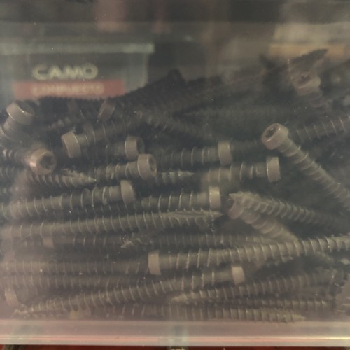 CAMO 2-1/2” X #10 BROWN Deck Screw Protect Coated. 350 Count - Picture 2 of 2