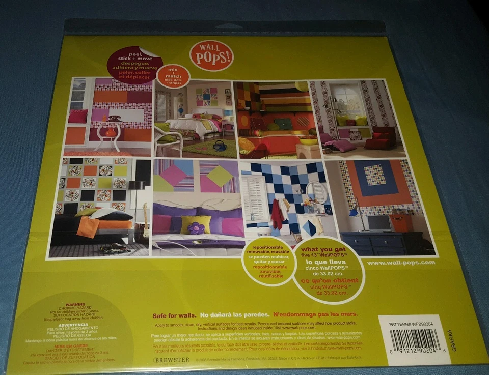 WallPops! (WPB90204) Ghost 5 Blox NEW - Image 2 of 2