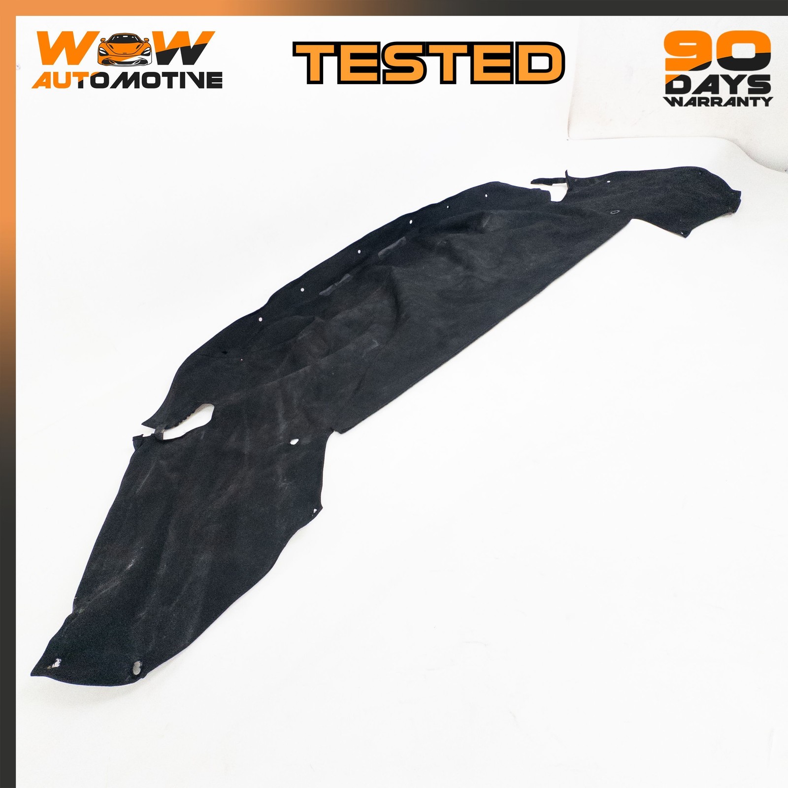 06-16 ASTON MARTIN V8 VANTAGE CONVERTIBLE SOFT TOP ROOF DECK COVER BLACK OEM