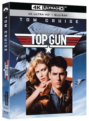 4K UltraHD + Blu-ray TOP GUN mit Tom Cruise Kelly McGillis Neu Sealed 1986