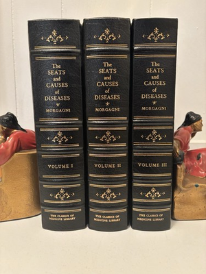 #ad THE SEATS AND CAUSES OF DISEASES 3 Vol Set CLASSICS OF MEDICINE LIBRARY 1983 $99.99