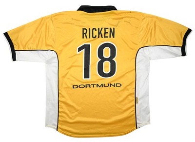 Nike 1998-00 BORUSSIA DORTMUND *RICKEN* SHIRT TRIKOT XXL