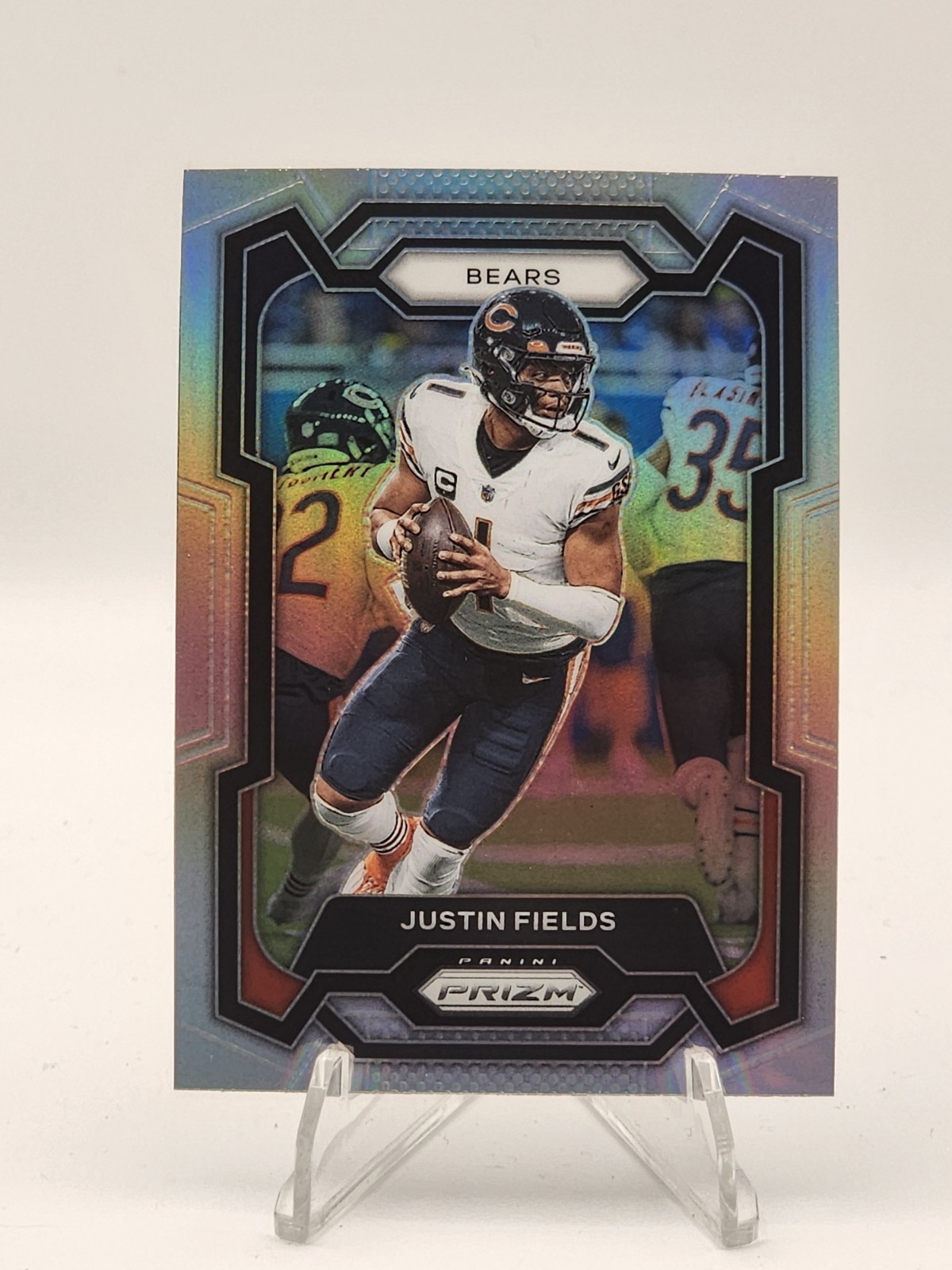 2023 Panini Prizm - Justin Fields #48 Silver Prizm