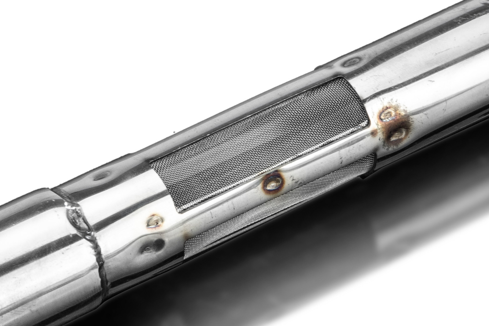 Spark Arrestor Baffle to fit Delkevic 13.5 Inch Brushed Stainless Steel X-Oval