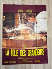 Affiche de cinéma - La folie des grandeurs (Louis de Funès)