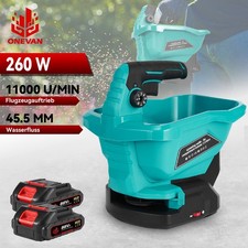 Saatgutstreuer für Makita 18V Li-Ion Akku Handstreuer 3.3L Dünger Salz Streuer