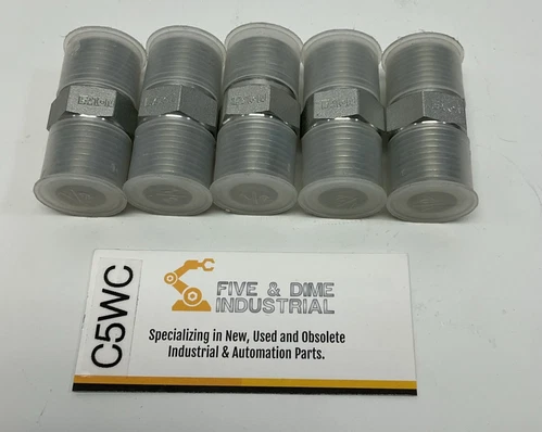 Eaton Lot of (5) 2083-8-8S Union NPT-NPT 1/2" Straight 