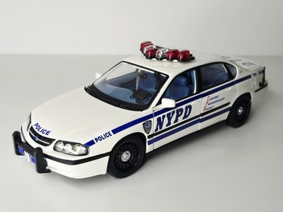 Maisto - 2000 Chevrolet Impala NYPD Police Car 1:18 Diecast - No Box