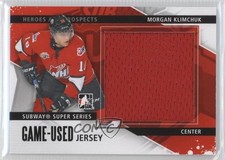 2013-14 ITG Heroes and Prospects Black Jersey /160 Morgan Klimchuk #SSM-19 0a4