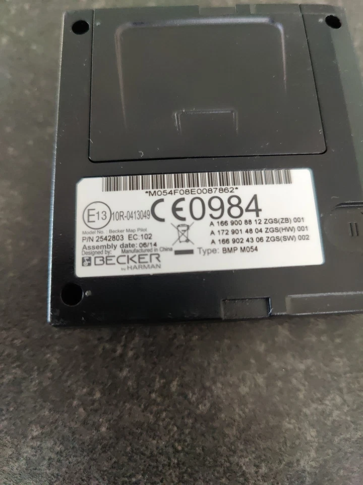 Becker Map Pilot A1669008812 BMP M054 - Bild 2 von 2