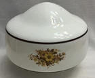 Vintage Milk Glass ceiling fan  Light Shade Globe Floral Daisy 60s 70s MCM