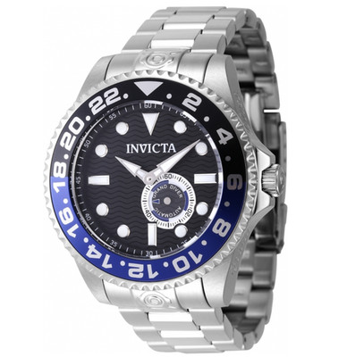 Invicta Grand Diver Men's 47mm Automatic Batman Bezel Black Dial Watch 47295