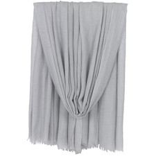 Plain Cotton Scarf Large Long Gauze Shawl Summer Outdoor Women Beach Scarves ...