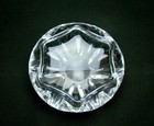Vintage Modernist Orrefors Swedish Crystal Olle Alberius Art Glass Bowl Ashtray