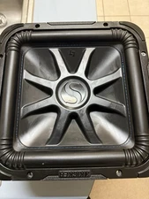 Kicker L7S Series 44L7S124 Solo-Baric 12" Subwoofer with Dual 4-Ohm Voice Coils
