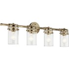 Kichler Lighting 45690CPZ Brinley Bathroom Vanity Light Champagne Bronze