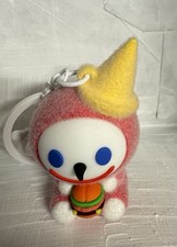Jibbi Jack in the Box Limited Edition Bag Charm Keychain Pink Yellow Hat 2023