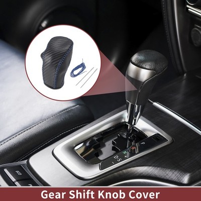 Schaltknauf-Abdeckung Für Buick Envision 2015-2020 Schwarz Blau Kunstleder