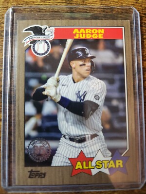 2022 Topps Aaron Judge 1987 35th Anniversary All-Star Gold 50/75