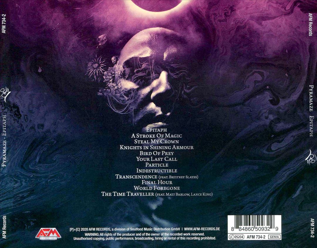 PYRAMAZE EPITAPH NEW CD