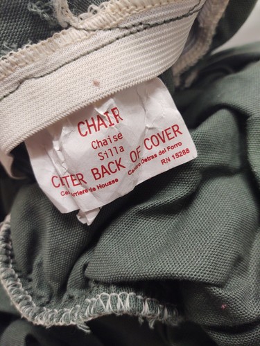 Surefit Green Chair Slipcover - Picture 3 of 4