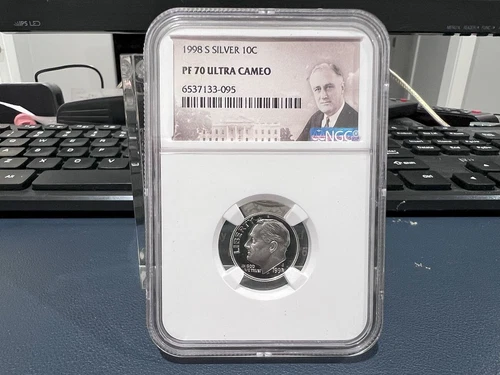1998-S 10c Silver Roosevelt Dime NGC PF 70 Ultra Cameo Proof (AJ)