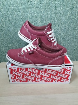 vans oxblood red