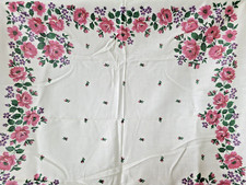 Vintage Scarf USSR cream sprinkle 1st grade size 83 x 83 cm with tag 7