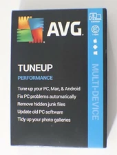 New Avast AVG TuneUp Performance 5 Multi-Devices Mac Windows and Androids