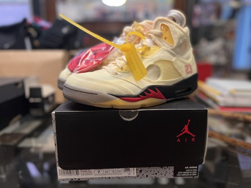 DS Nike V Off White Air Jordan 5 Retro 
