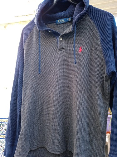 VINTAGE RaLph Lauren Men,s Hoodie Zize M - Picture 5 of 5