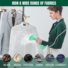 3000W Handheld Garment Steamer Fast Heat 30s Portable Clothes Iron 300ml Travel