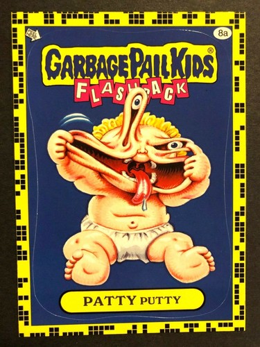 Garbage Pail Kids 2011 Flashback Series 2 YELLOW Base Sticker/Card *Pick One* - Picture 116 of 161