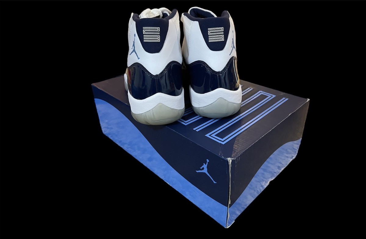Nike Air Jordan 11 Retro Win Like 82 378037-123 UNC North Carolina