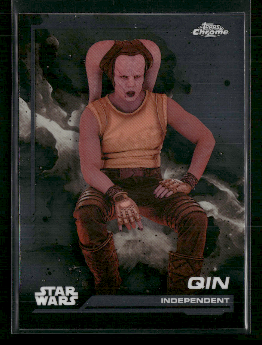 2024 Topps Chrome Star Wars Card #58 Qin The Mandalorian | eBay