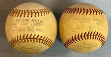 Two 1976 SPALDING LEE MACPHAIL AMERICAN LEAGUE  BASEBALLS, Free Ship!